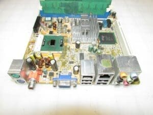 HP 5188-3647 ASUS PTGV-DM MOTHERBOARD WITH 1.70 GHz CELERON M 390 + 1GB RAM