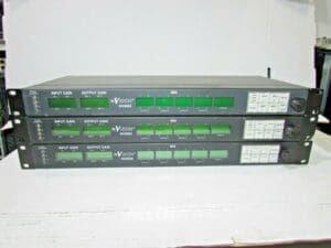 LOT OF 3 NVISION AUDIO CONTROL UNIT NV9056
