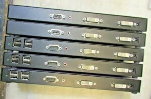 LOT OF 5 Smart-AVI DVX-2P Dual DVI-D RS232 , USB AUDIO TRANSMITTERS & RECEIVERS