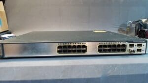 Cisco WS-C3750G-24TS-E1U 24-Port Ethernet Gigabit Switch w/ 4 SFP Gigabit Ports