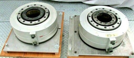 Lot Of Two Nsk Megatorque Motors, M-Rs1410Fn002 And M-Rs1410Fn402