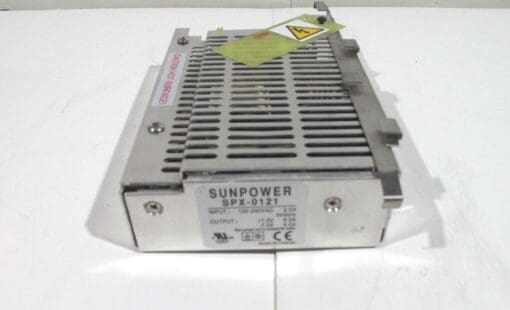 Sunpower Spx-0121 Power Supply Input 100-240Vac Output 7.5V