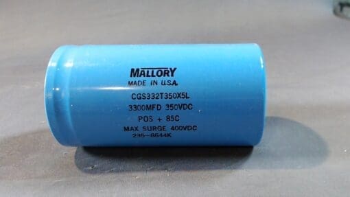 Mallory 3300Mfd 350 Vdc Cgs332T350X5L