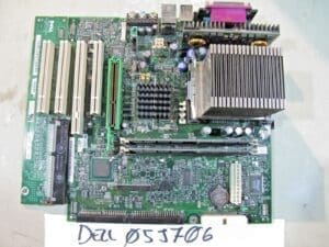 Dell Motherboard 05J706 WITH 062YVH, 1.60GHz PENTIUM 4 CPU AND 512MB RAM