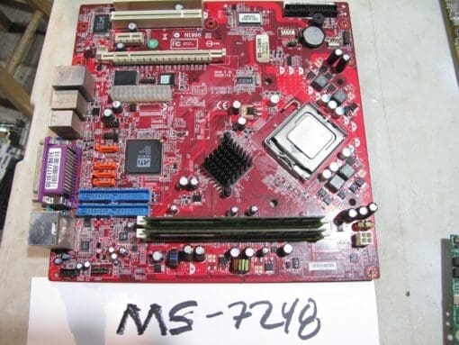 Msi Ms-7248 Motherboard With 2.66Ghz Sl8Zh Cpu + 1Gb Ram