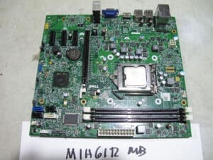 DELL 0M5DCD, MIH61R 10097-1 MOTHERBOARD + 2.66GHz CORE 2 QUAD CPU