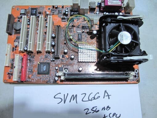 Via Svm266A Motherboard With 1.7Ghz Celeron Cpu + 256Mb Ram