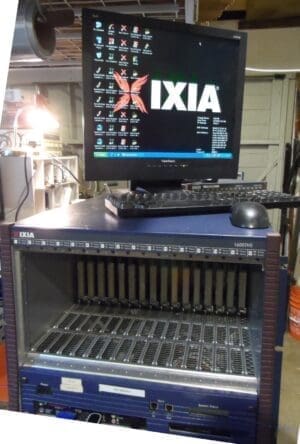 IXIA 1600THS WITH IxOS 6.90 & 6.70 + IxLoad + IxNetwork + Analyzer