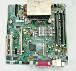 HP 410146-001 MOTHERBOARD + PENTIUM DUO CORE +1024 MB RAM WITH H/S AND FAN