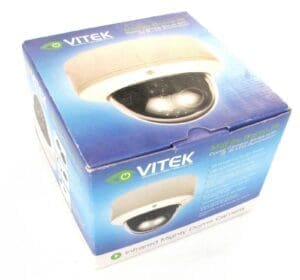 Vitek VTD-MVH2910/T UTP INTERFACE, WHITE VANDAL PROOF COLOR DOME CAMERA