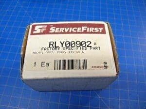 SERVICEFIRST TRANE FAN BLOWER CONTROL RELAY 230V, 24V COIL, DPDT P/N: RLY00902