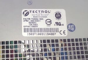 PWR-00028-01-A, Tectrol TC93S-1503 1865W Power Supply