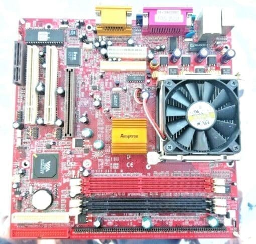 Ps2-Kbms1 V3.1 Motherboard + 2.8Ghz Intel Pentium 4 Sl6Pf Cpu + H/S &Amp; Fan