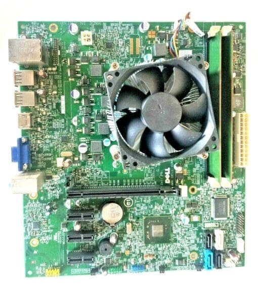 Dell 0M5Dcd Motherboard + 3.3Ghz Intel I3-2120 Sr05Y Cpu + 4Gb Ram + H/S &Amp; Fan