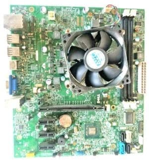 Dell 0GDG8Y Motherboard + 3.4GHz INTEL I3-2100 SR05C CPU + H/S & FAN