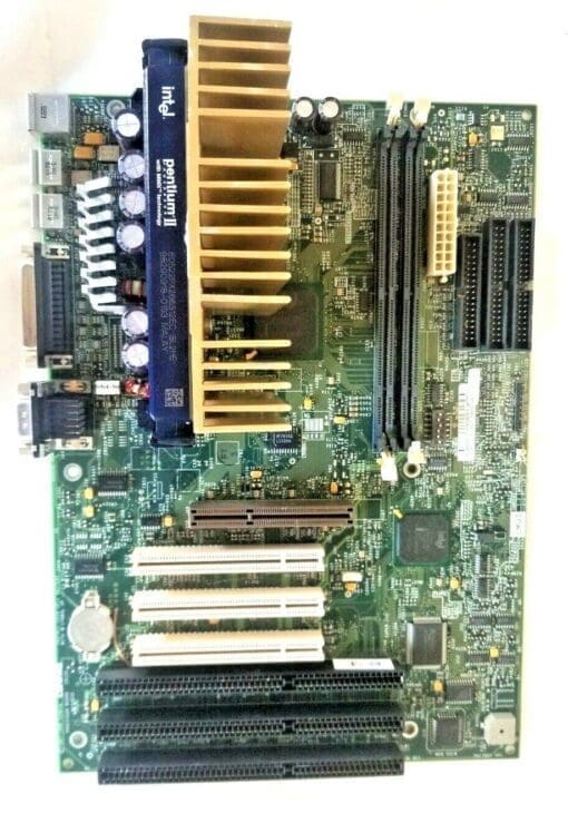 Compaq 332857-001 Motherboard + Intel Pentium Ii 266Mhz Sl2He Cpu + H/S &Amp; Fan