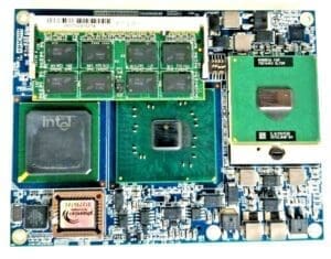 AVALUE ESM-2850 REV A5 MOTHERBOARD +2GHz INTEL Pentium M 760 SL7SM CPU + 2GB RAM