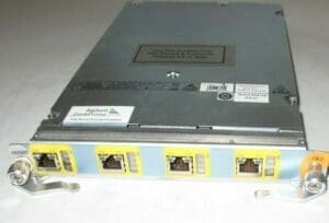 ixia / Agilent N5550B N2X 4 port 10/100 Ethernet XR-2 Test Card