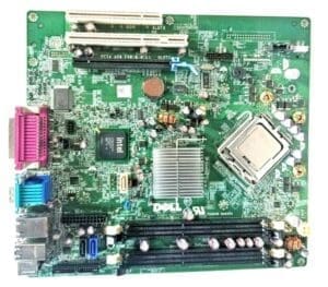 DELL 0200DY Motherboard + 3.0GHz INTEL CORE 2 DUO SLB9J CPU