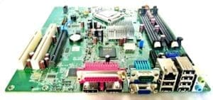 DELL 0200DY Motherboard + 3.0GHz INTEL CORE 2 DUO SLB9J CPU
