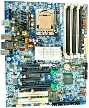 HP 586766-002 MOTHERBOARD + 2.66GHz INTEL XEON SLBEW CPU