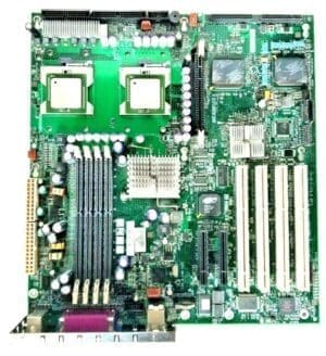 HP 365062-001 mPGA 604 MOTHERBOARD + DUAL 3.2GHz INTEL XEON SL7DX CPU's + I/O