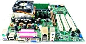 PIONEER PM-845G3/GL/GV MOTHERBOARD + 2 GHz INTEL SL6RV CPU + 256MB RAM + H/S&FAN