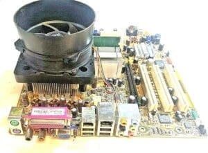 ASUS PTGD1-LA MOTHERBOARD + 3.06GHz INTEL SL8ZZ CPU + 512MB RAM + H/S/FAN