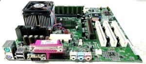 COMPAQ UWAVE MOTHERBOARD + 700MHz AMD DURON D700AUT1B CPU + 256MB RAM +H/S & FAN