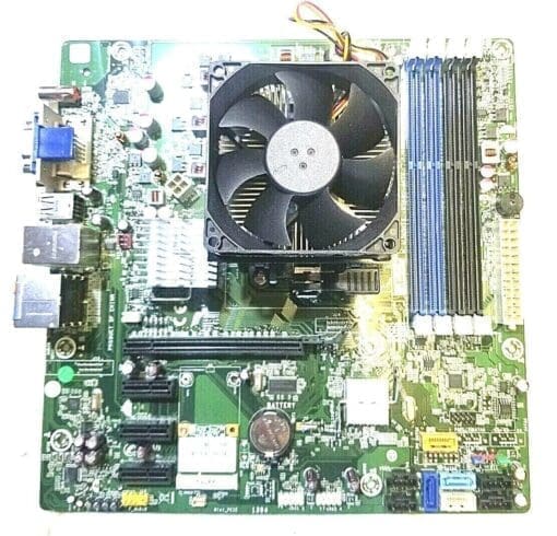 Hp 620887-001 Motherboard + 3Ghz Amd Athlon Ii X4 Adx640Wfk42Gr Cpu + H/S &Amp; Fan