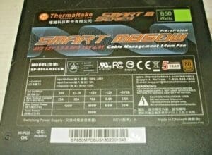 Thermaltake Smart M850W sp-850m Bronze 850w power supply