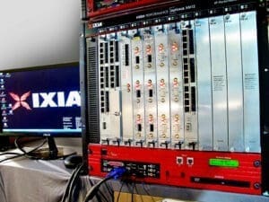 IXIA XM-12 Chassis, Windows 7 with 102 IxNetwork Licensed features