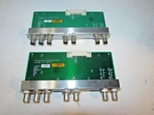 LOT OF 2 NVISION SD4160 AES DISEMBED-UNBAL NV4000 I/O MODULE EM0201-00 A0