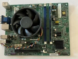 ACER H61H2-AD MOTHERBOARD+Intel Pentium G2020 SR10H 2.90 GHZ CPU+4GB RAM + H/S F