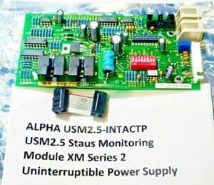 ALPHA USM2.5-INTACTP USM2.5 Status Monitoring Module XM Series 2 UUPS