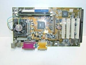 Future Power Socket 370 motherboard FP-VA693A WITH CPU +64MB RAM