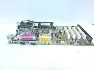Future Power Socket 370 motherboard FP-VA693A WITH CPU +64MB RAM