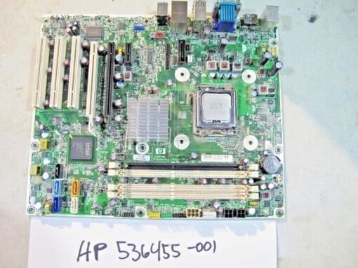 Hp Motherboard 536455-001 With Core 2 Quad 2.66Ghz