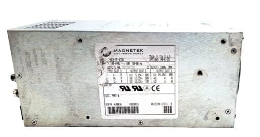 Magnetek Mg3-1F-4Cdd Options Pr-S1171 Power Supply