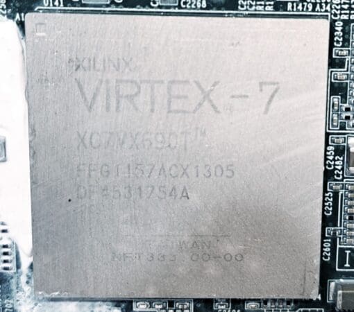 Lot Of 36 Xilinx Virtex 7 Chips For Salvage On 9 Boards