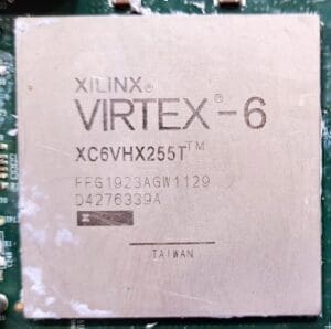 LOT OF 6 XILINX VIRTEX 6 XC6VHX255T-FFG1923 CHIPS FOR SALVAGE ON 3 BOARDS