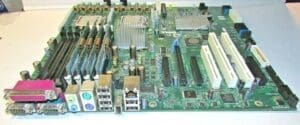 Dell Intel Dual Socket 771 Motherboard 0DT029 WITH DUAL XEON 5060 + 4GB RAM