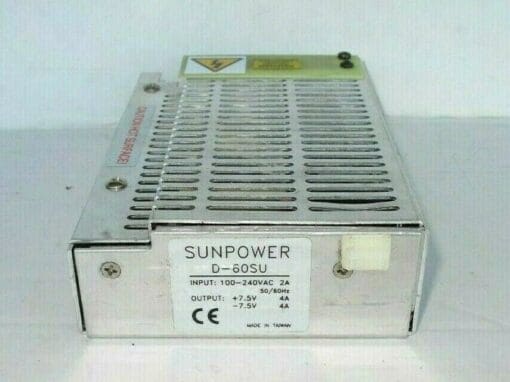 Sunpower D-60Su 7.5Vdc Open Frame Power Supply
