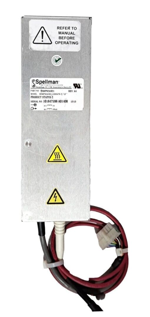 Spellman Mx8Pn24/621 (1033476 C) &Quot;Lf&Quot; High Voltage Power Supply