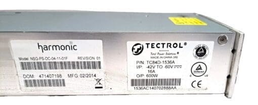 Harmonic Nsg-Ps-Dc-04-11-01F, Tectrol Tc84D-1536A Psu Dc-Dc Power Supply