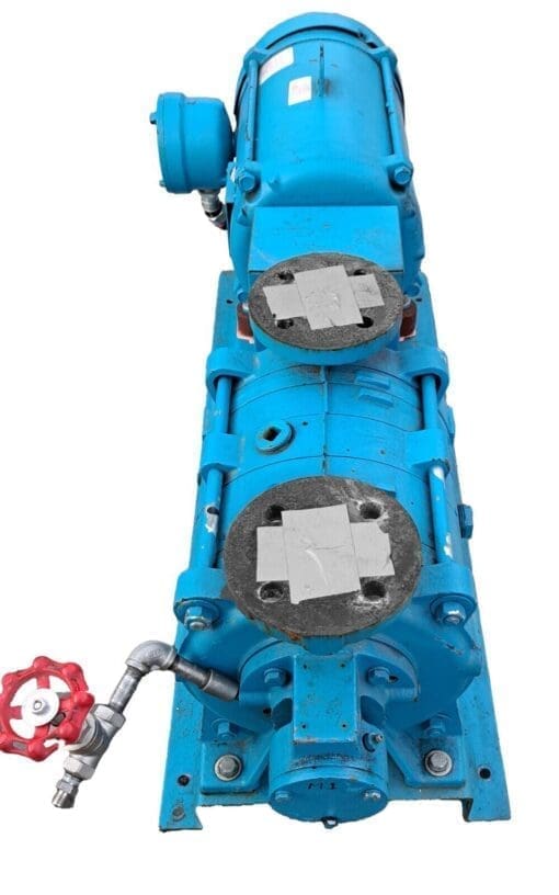 Tuthill-Kinney Klrc-75-Ga2 Liquid Ring Vacuum Pump +3 Ph Baldor 35V356-0087G1