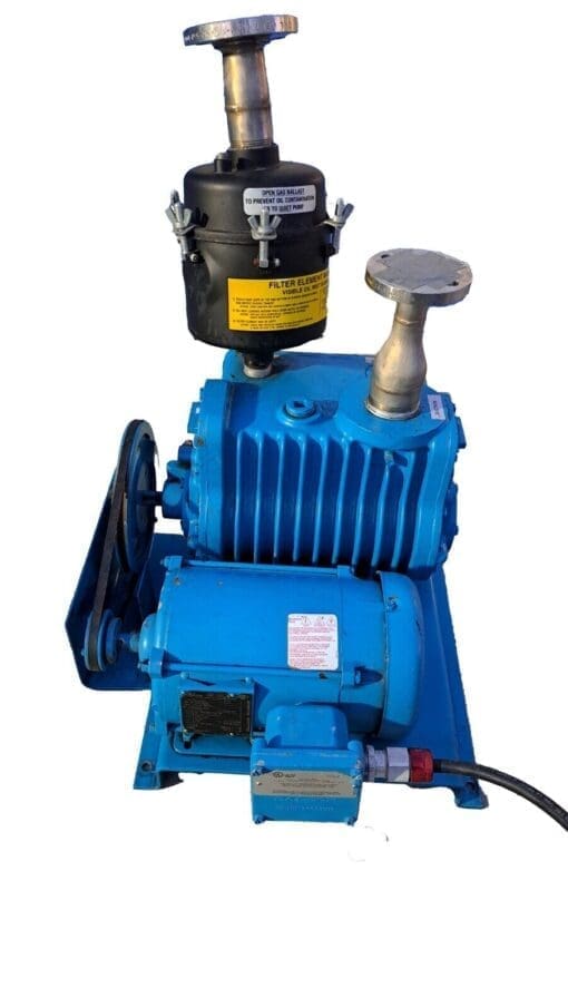 Tuthill-Kinney Kc15L Oxygen-Safe 2 Stage Rotary Piston Vacuum Pump +37H721T859G2
