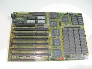 BIOSTAR MB-1212V VLSI AT MOTHERBOARD W/ 286-12MHZ CPU + 1MB RAM