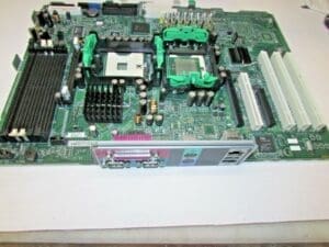 DELL 0T7495 DUAL XEON MOTHERBOARD with 1 CPU + HEATSINK