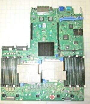 Dell PowerEdge R710 MOTHERBOARD WITH HEAT SINKS 00W9X3